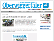 Tablet Screenshot of oberwiggertaler.ch